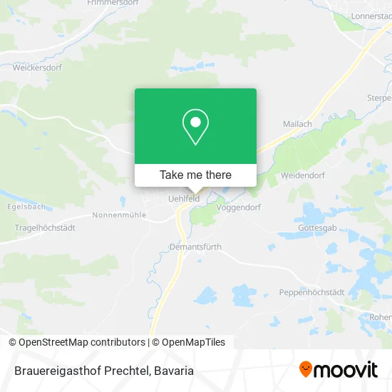 Карта Brauereigasthof Prechtel