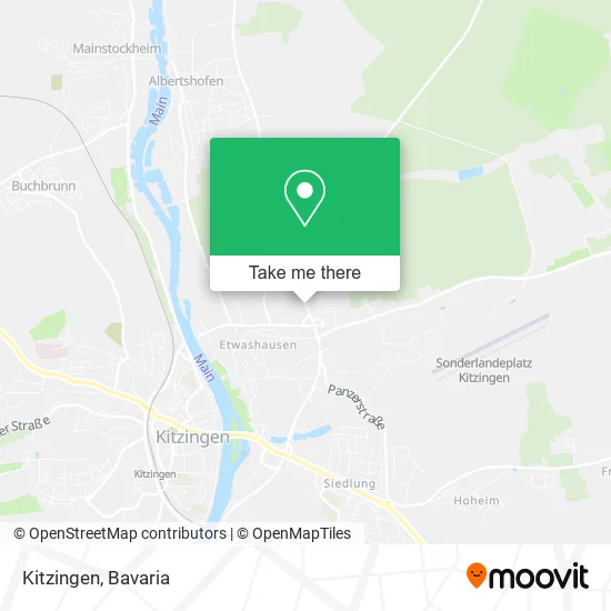 Карта Kitzingen