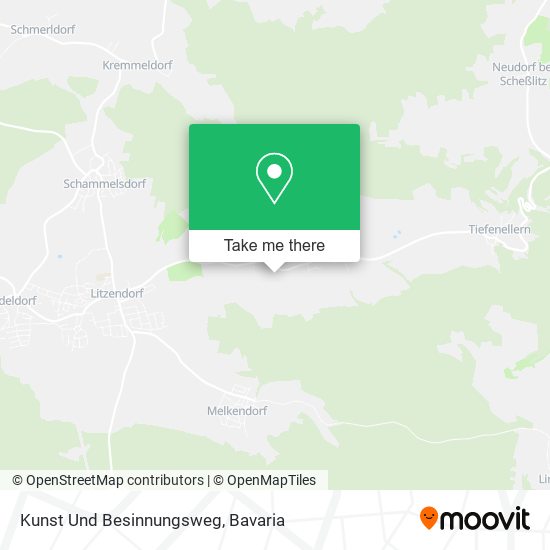 Kunst Und Besinnungsweg map