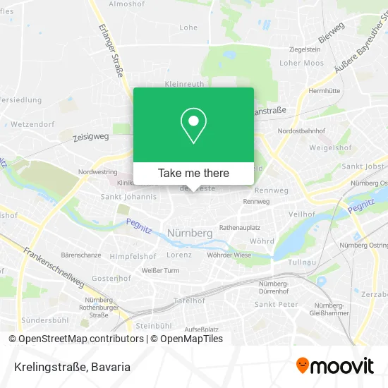 Карта Krelingstraße