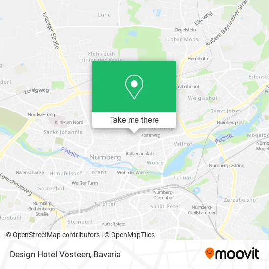 Карта Design Hotel Vosteen