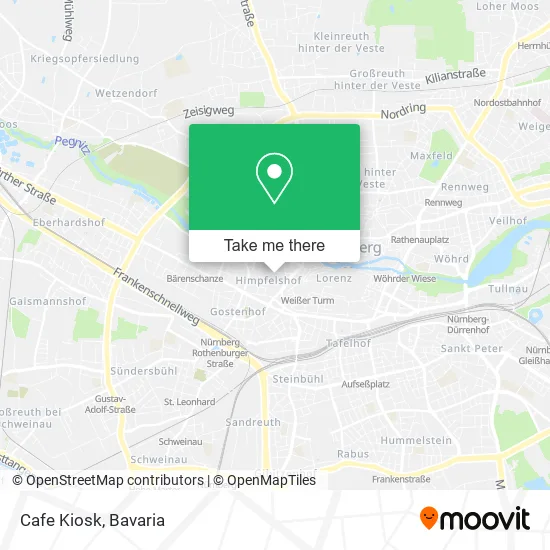 Карта Cafe Kiosk