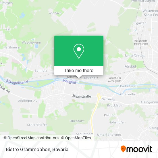 Bistro Grammophon map