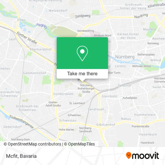 Карта Mcfit