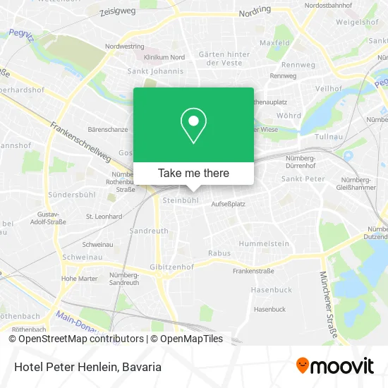 Hotel Peter Henlein map