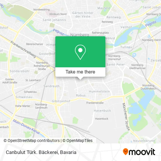 Карта Canbulut Türk. Bäckerei