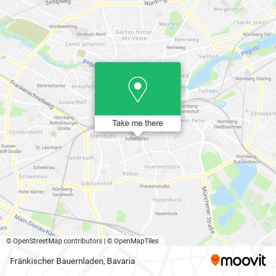Fränkischer Bauernladen map