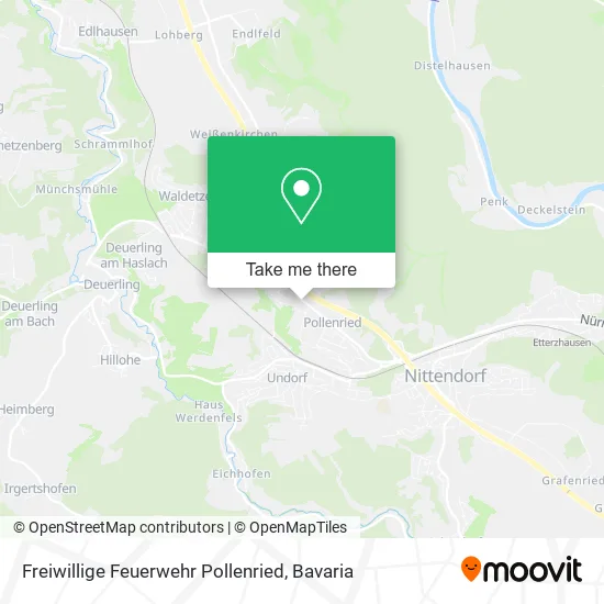 Карта Freiwillige Feuerwehr Pollenried
