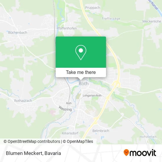 Карта Blumen Meckert