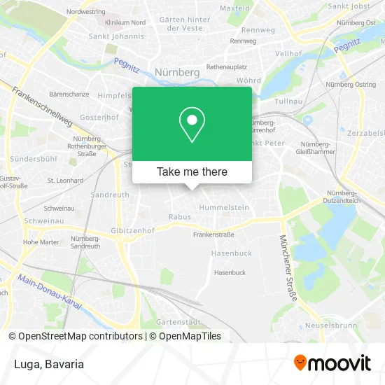 Карта Luga