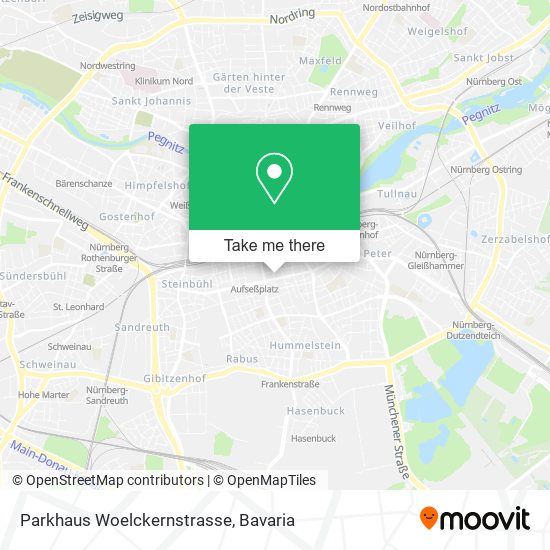Parkhaus Woelckernstrasse map