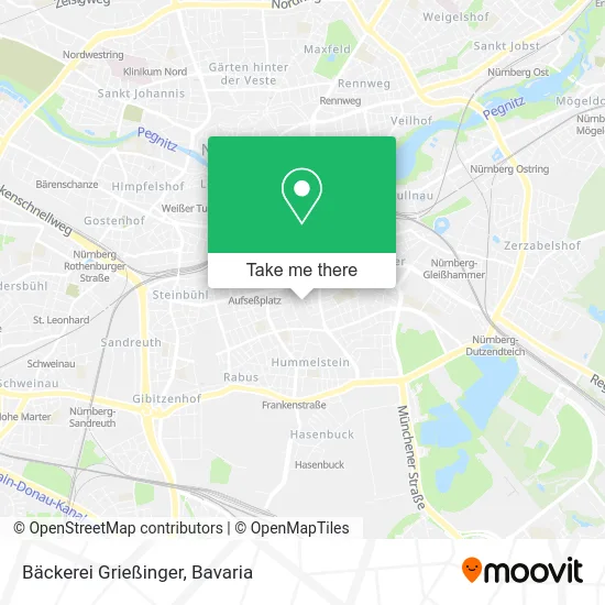 Карта Bäckerei Grießinger