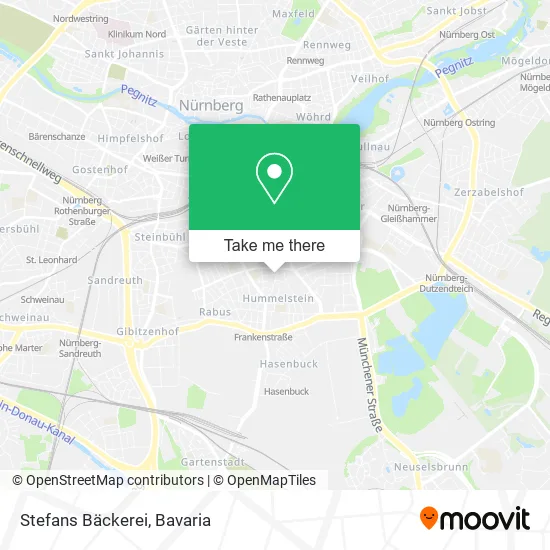 Карта Stefans Bäckerei