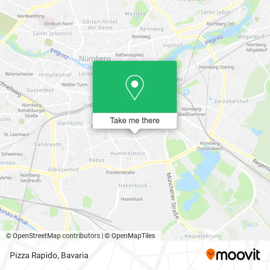 Карта Pizza Rapido