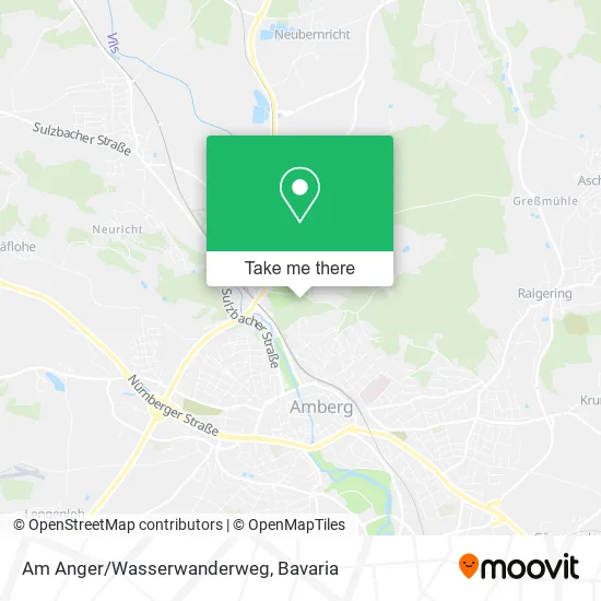Карта Am Anger/Wasserwanderweg