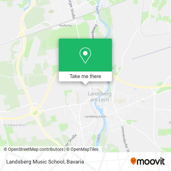 Landsberg Music School map