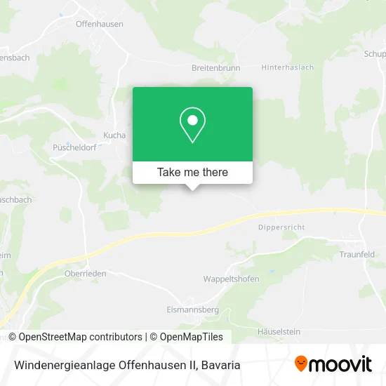 Карта Windenergieanlage Offenhausen II