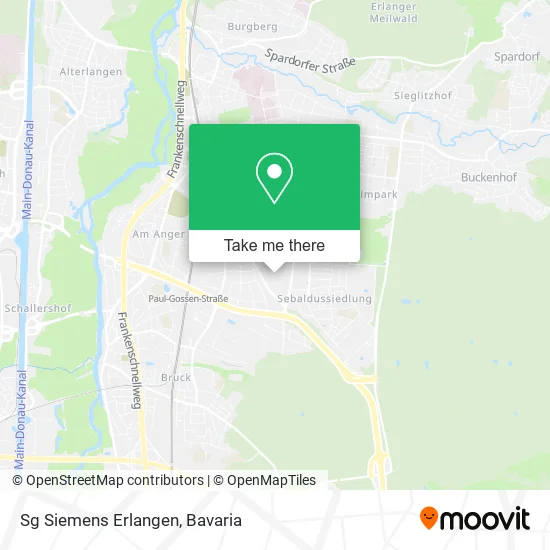 Карта Sg Siemens Erlangen