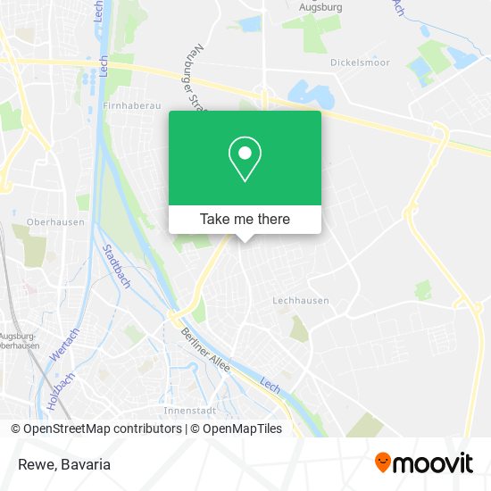 Карта Rewe