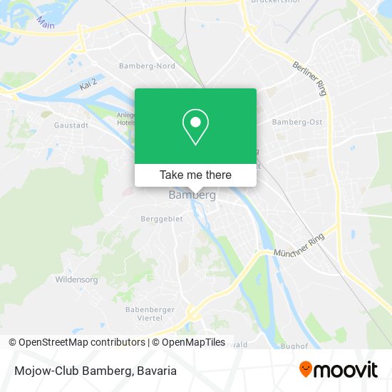 Mojow-Club Bamberg map