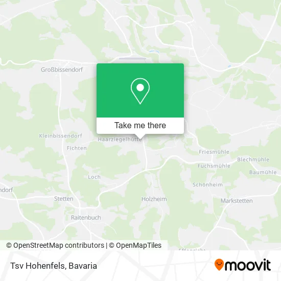 Карта Tsv Hohenfels