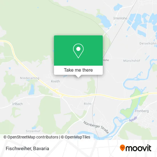 Карта Fischweiher