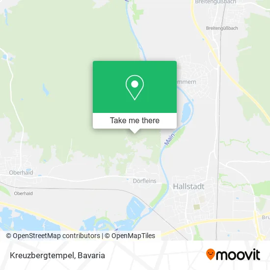 Карта Kreuzbergtempel