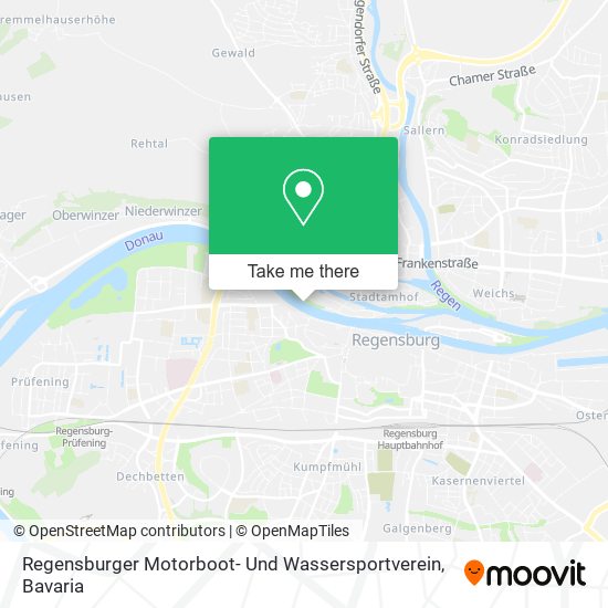 Regensburger Motorboot- Und Wassersportverein map