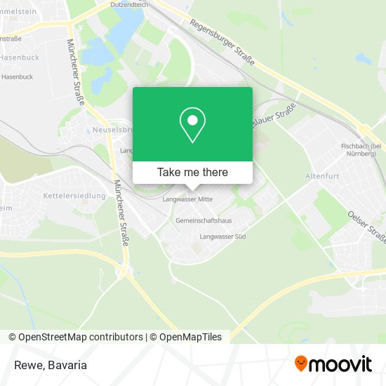 Rewe map