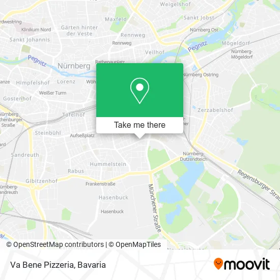 Карта Va Bene Pizzeria