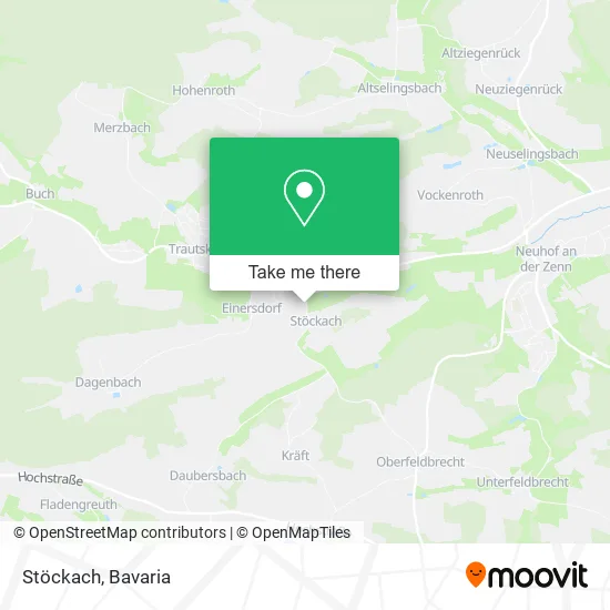 Карта Stöckach