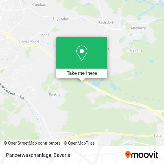 Карта Panzerwaschanlage
