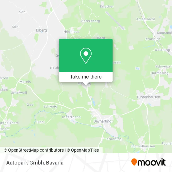 Карта Autopark Gmbh