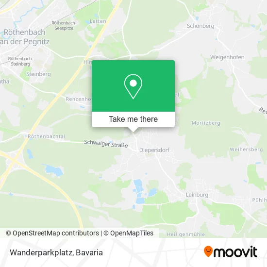 Wanderparkplatz map