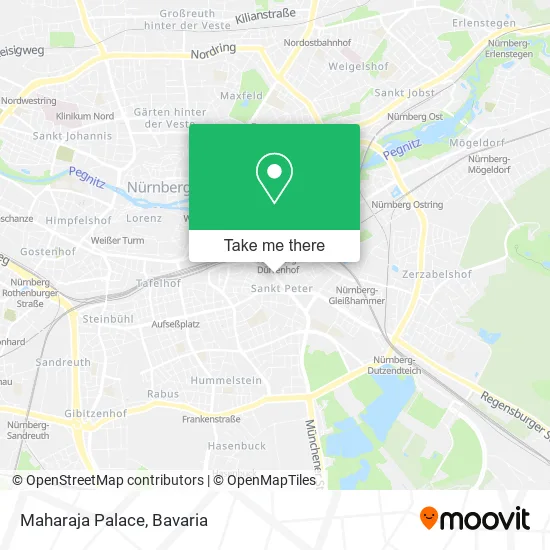 Карта Maharaja Palace