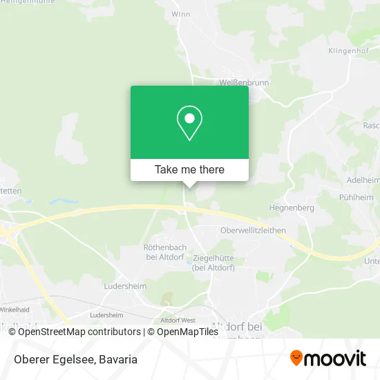 Карта Oberer Egelsee