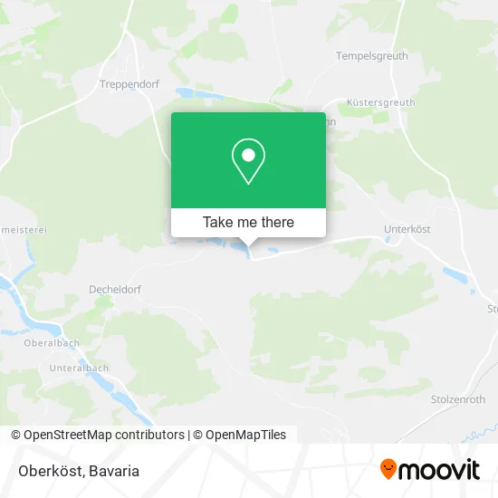 Карта Oberköst