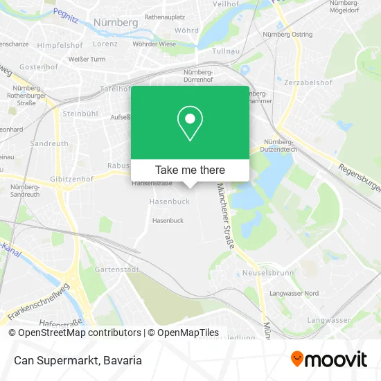Карта Can Supermarkt