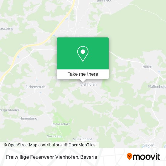 Freiwillige Feuerwehr Viehhofen map