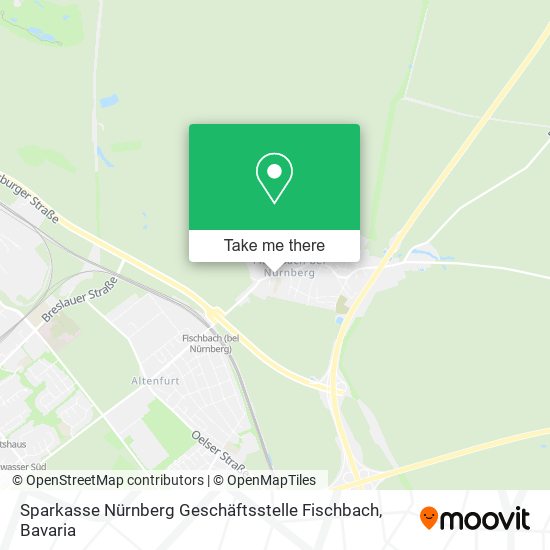 Sparkasse Nürnberg Geschäftsstelle Fischbach map