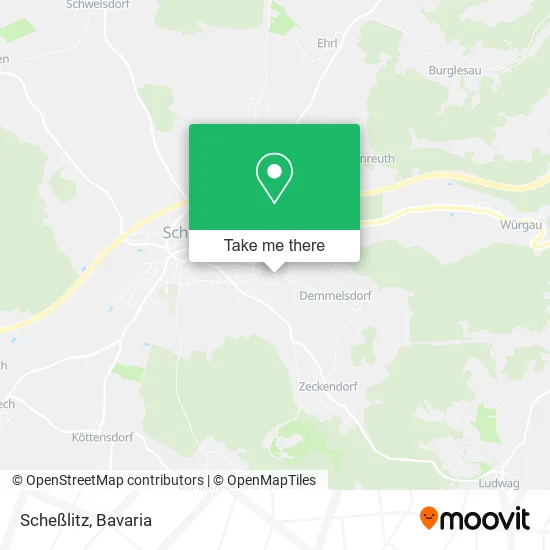 Карта Scheßlitz