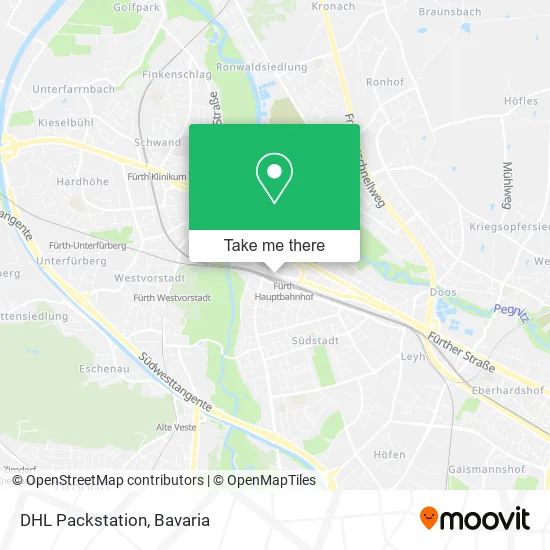 Карта DHL Packstation