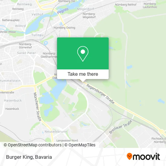 Карта Burger King