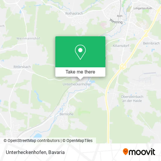 Карта Unterheckenhofen