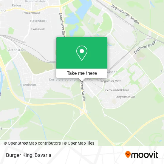 Карта Burger King