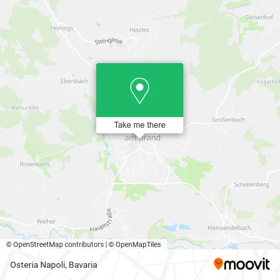 Карта Osteria Napoli