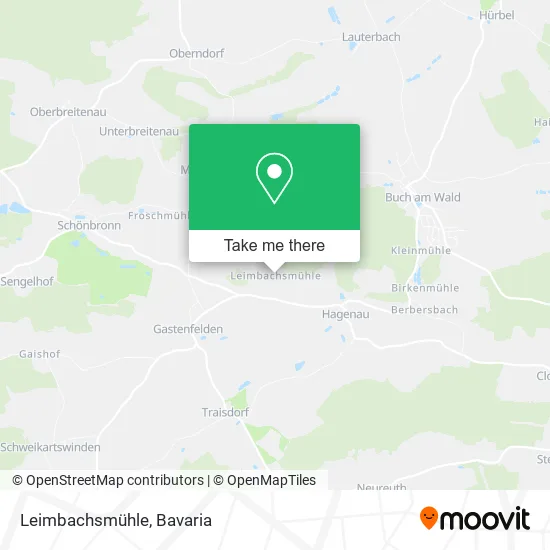 Карта Leimbachsmühle
