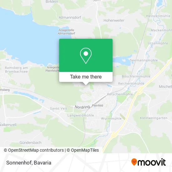 Карта Sonnenhof