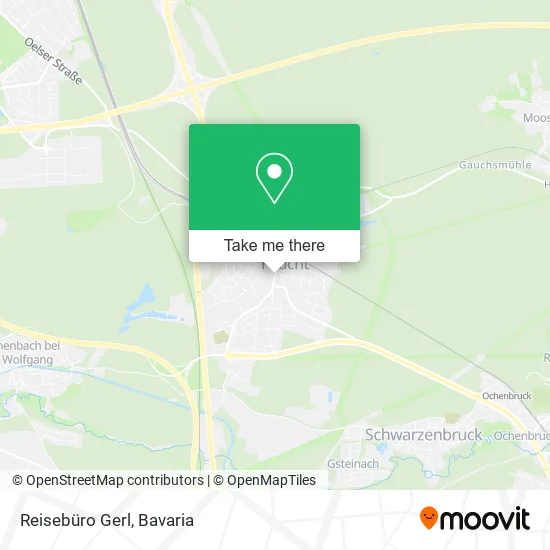 Карта Reisebüro Gerl