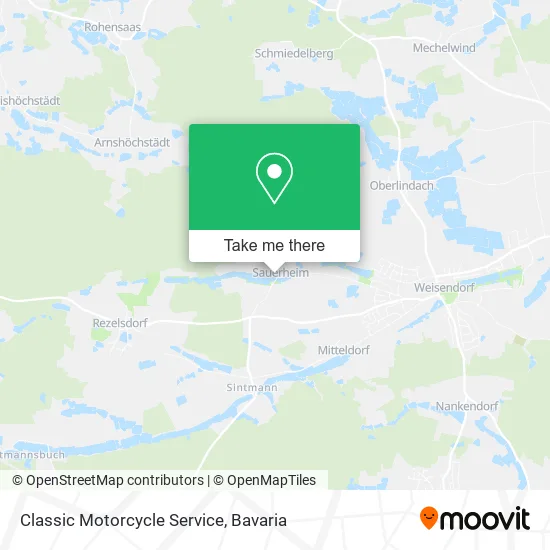 Карта Classic Motorcycle Service